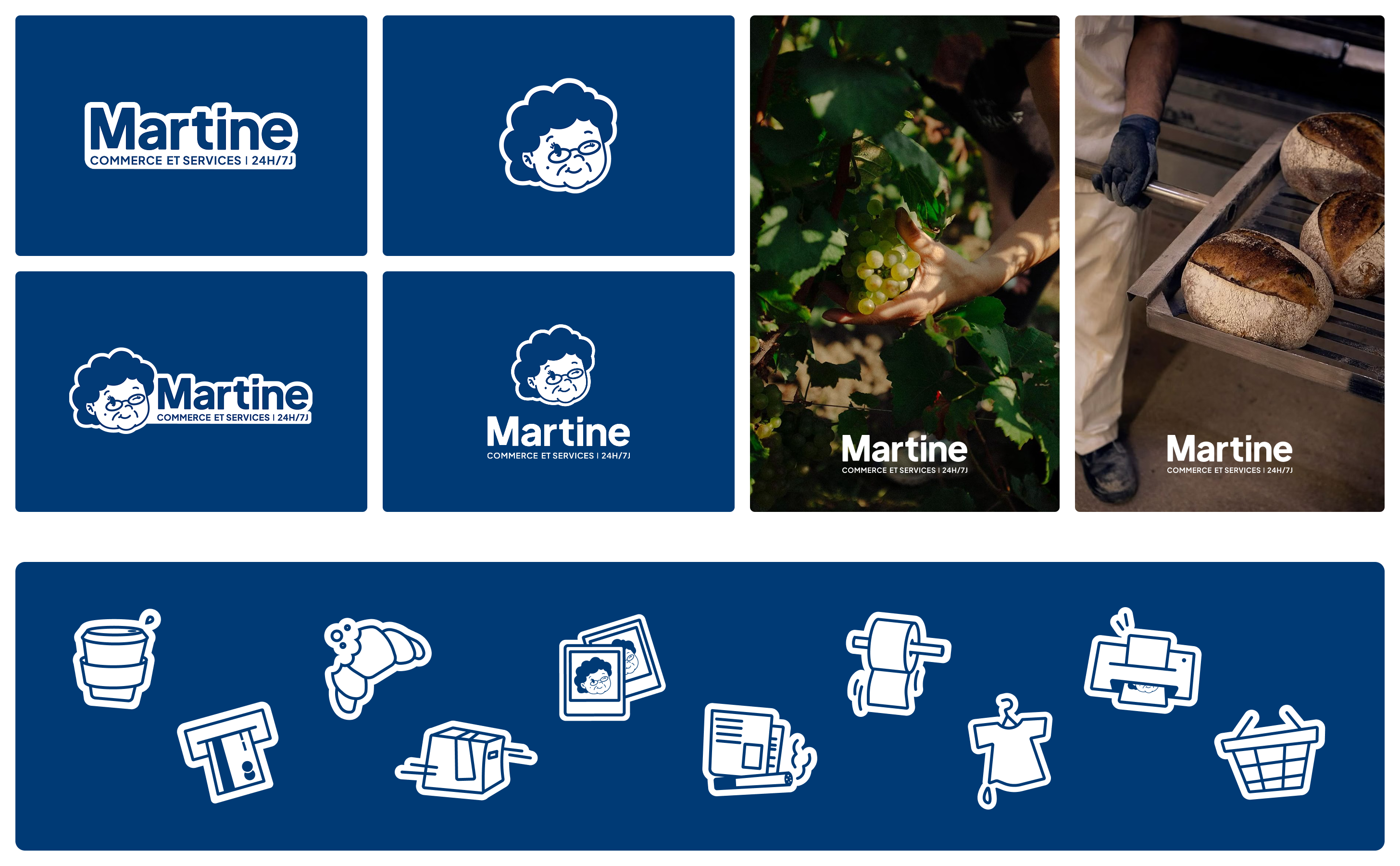 Martine — pictogrammes